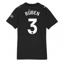 Manchester City Ruben Dias #3 Bortatröja Dam 2025-26 Korta ärmar